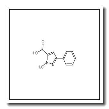 1-Methyl-3-phenyl-1H-pyrazole-5-carboxylic acid CAS 10250-64-3