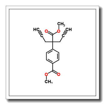 Methyl 4-[4-(methoxycarbonyl)-1,6-heptadiyn-4-yl]benzoate