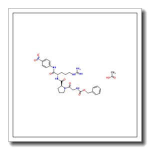 Z-甘氨酰-L-脯氨酰-L-精氨酰对硝基苯胺醋酸盐
