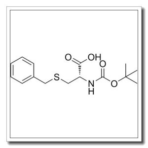 N-(叔丁氧羰基)-S-(苯基甲基)-D-半胱氨酸