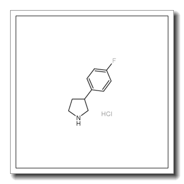 3-(4-fluorophenyl)pyrrolidine,hydrochloride CAS 1029636-03-0