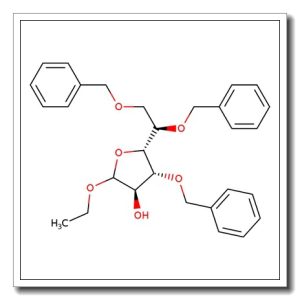 Ethyl 3,5,6-tri-O-benzyl-D-glucofuranoside