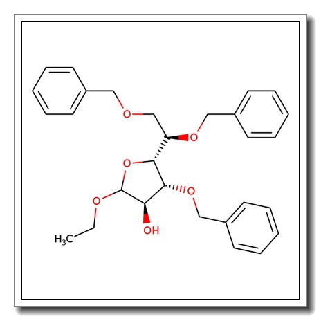 Ethyl 3,5,6-tri-O-benzyl-D-glucofuranoside