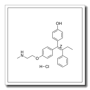 4-[(Z)-1-[4-[2-(methylamino)ethoxy]phenyl]-2-phenylbut-1-enyl]phenol,hydrochloride CAS 1032008-74-4