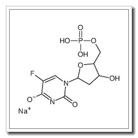 sodium,[5-(5-fluoro-2,4-dioxopyrimidin-1-yl)-3-hydroxyoxolan-2-yl]methyl hydrogen phosphate CAS 103226-10-4 