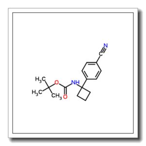 1-(4-氰基苯基)环丁基氨基甲酸叔丁酯