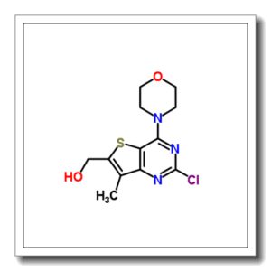 [2-Chloro-7-methyl-4-(4-morpholinyl)thieno[3,2-d]pyrimidin-6-yl]methanol