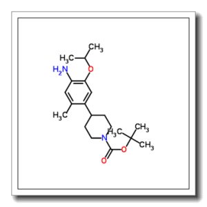 4-(4-氨基-5-异丙氧基-2-甲基苯基)哌啶-1-羧酸叔丁酯