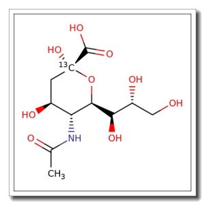 N-Acetyl-D-[2-¹³C]neuraminic acid