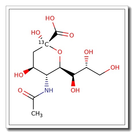 N-Acetyl-D-[2-¹³C]neuraminic acid