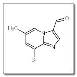 8-溴-6-甲基咪唑并[1,2-a]吡啶-3-甲醛