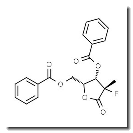 ((2R,3S,4S)-3-(benzoyloxy)-4-fluoro-4-Methyl-5-oxotetrahydrofuran-2-yl)Methyl benzoate CAS 1033394-94-3 
