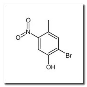 2-溴-4-甲基-5-硝基苯酚