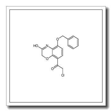 8-(2-chloroacetyl)-5-phenylmethoxy-4H-1,4-benzoxazin-3-one CAS 1035229-33-4