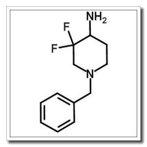1-Benzyl-3,3-difluoro-4-piperidinamine