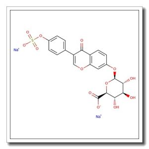 Daidzein 7-β-D-glucuronide potassium salt