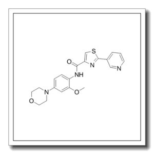 N-[2-甲氧基-4-(4-吗啉基)苯基]-2-(3-吡啶基)-4-噻唑甲酰