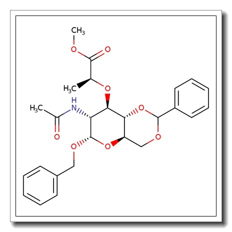 Benzyl N-acetyl-4,6-O-benzylidene-a-isomuramic acid methyl ester CAS 104371-52-0