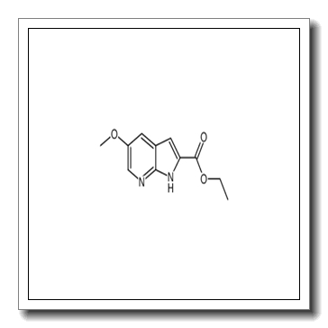 ethyl 5-methoxy-1H-pyrrolo[2,3-b]pyridine-2-carboxylate CAS 1045856-81-2