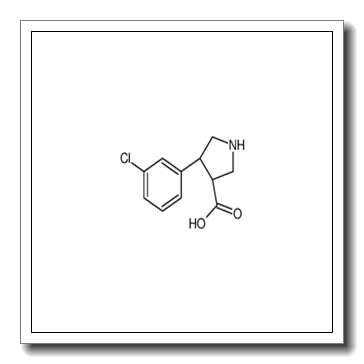 (3S,4R)-4-(3-氯苯基)吡咯烷-3-羧酸