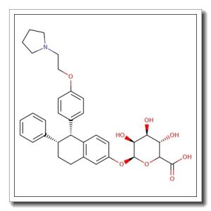 Lasofoxifene b-D-glucuronide