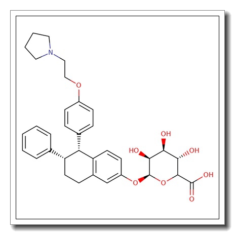 Lasofoxifene b-D-glucuronide