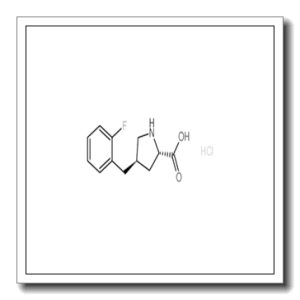 (4R)-4-[(2-氟苯基)甲基]-l-脯氨酸盐酸盐
