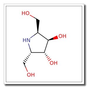 (2S,5S)-Bishydroxymethyl-(3R,4R)-bishydroxypyrrolidine