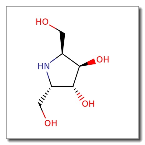 (2S,5S)-Bishydroxymethyl-(3R,4R)-bishydroxypyrrolidine