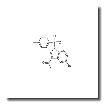 1-{5-Bromo-1-[(4-methylphenyl)sulfonyl]-1H-pyrrolo[2,3-b]pyridin- 3-yl}ethanone CAS 1052633-38-1
