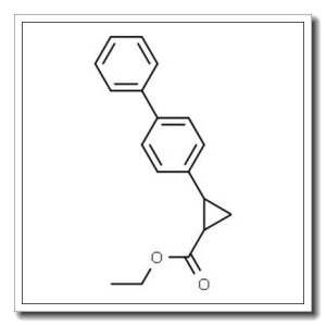 Ethyl 2-(4-phenylphenyl)cyclopropane-1-carboxylate