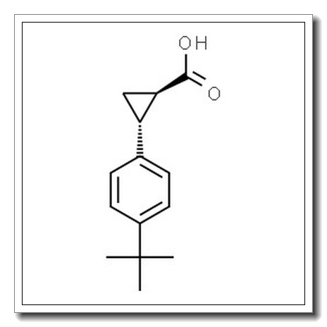 反式-2-(4-(叔丁基)苯基)环丙烷-1-羧酸