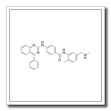 N-[2-methyl-5-(methylaminomethyl)phenyl]-4-[(4-phenylquinazolin-2-yl)amino]benzamide CAS 1059734-66-5