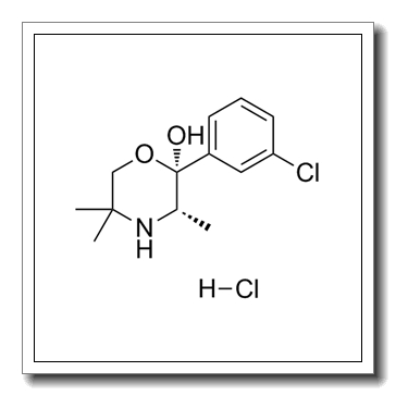 (+)-(2S,3S)-2-(3-氯苯基)-3,5,5-三甲基吗啉-2-醇