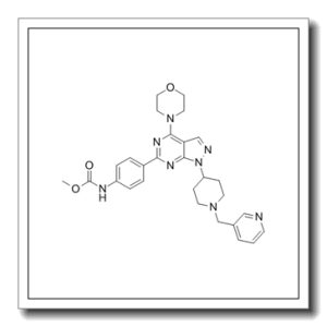 N-[4-[4-(4-吗啉基)-1-[1-(3-吡啶甲基)-4-哌啶基]-1H-吡唑并[3,4-D]嘧啶-6-基]苯基]氨基甲酸甲酯