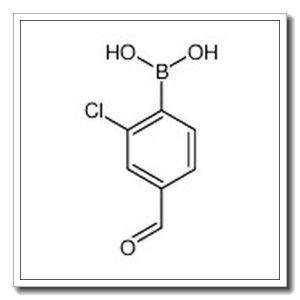 2-氯-4-甲酰基苯硼酸
