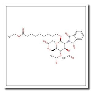 (8-Ethoxycarbonyloctyl)-3,4,6-tri-O-acetyl-2-deoxy-2-phthalimido-b-D-glucopyranoside