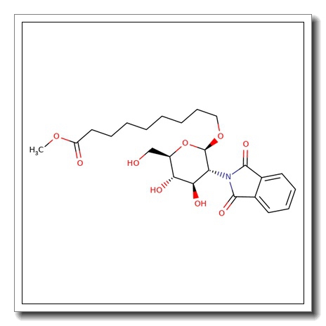 8-Methoxycarbonyloctyl 2-deoxy-2-phthalimido-b-D-glucopyranoside CAS 106445-25-4