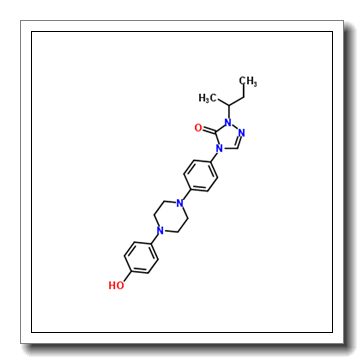 2,4-dihydro-4-[(4-(4-hydroxyphenyl)-1-piperazinyl)phenyl]-2-(1-methylpropyl)-3h-1,2,4-triazole-3-one CAS 106461-41-0