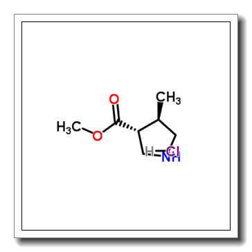 Methyl (3R,4R)-4-methyl-3-pyrrolidinecarboxylate hydrochloride (1:1) CAS 1065065-28-2