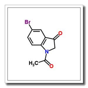 1-乙酰基-5-溴吲哚-3-酮