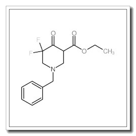 1-苄基-5,5-二氟-4-氧代哌啶-3-羧酸乙酯