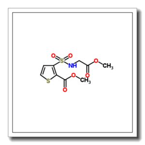 3-磺酰氨基乙酸甲酯-2-噻吩甲酸甲酯