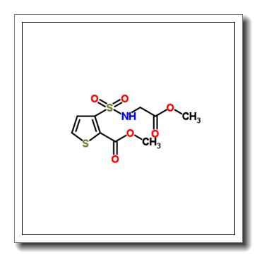 Methyl N-(Methoxycarbonylmethyl)-3-Sulfamoyl-2-Thiophenecarboxylate CAS 106820-63-7