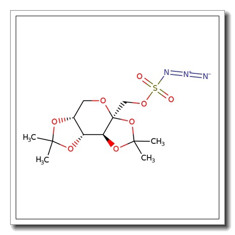 2,3:4,5-Di-O-isopropylidene-b-D-fructopyranose azide sulphate