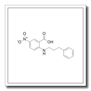 5-硝基-2-(3-苯丙胺)苯甲酸