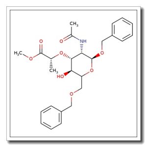 Benzyl N-acetyl-6-O-benzyl-a-D-muramic acid methyl ester