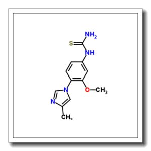 1-[3-Methoxy-4-(4-methyl-1H-imidazol-1-yl)phenyl]thioure