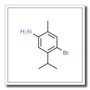 Benzenamine, 4-bromo-2-methyl-5-(1-methylethyl)-