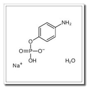sodium,(4-aminophenyl) hydrogen phosphate,hydrate